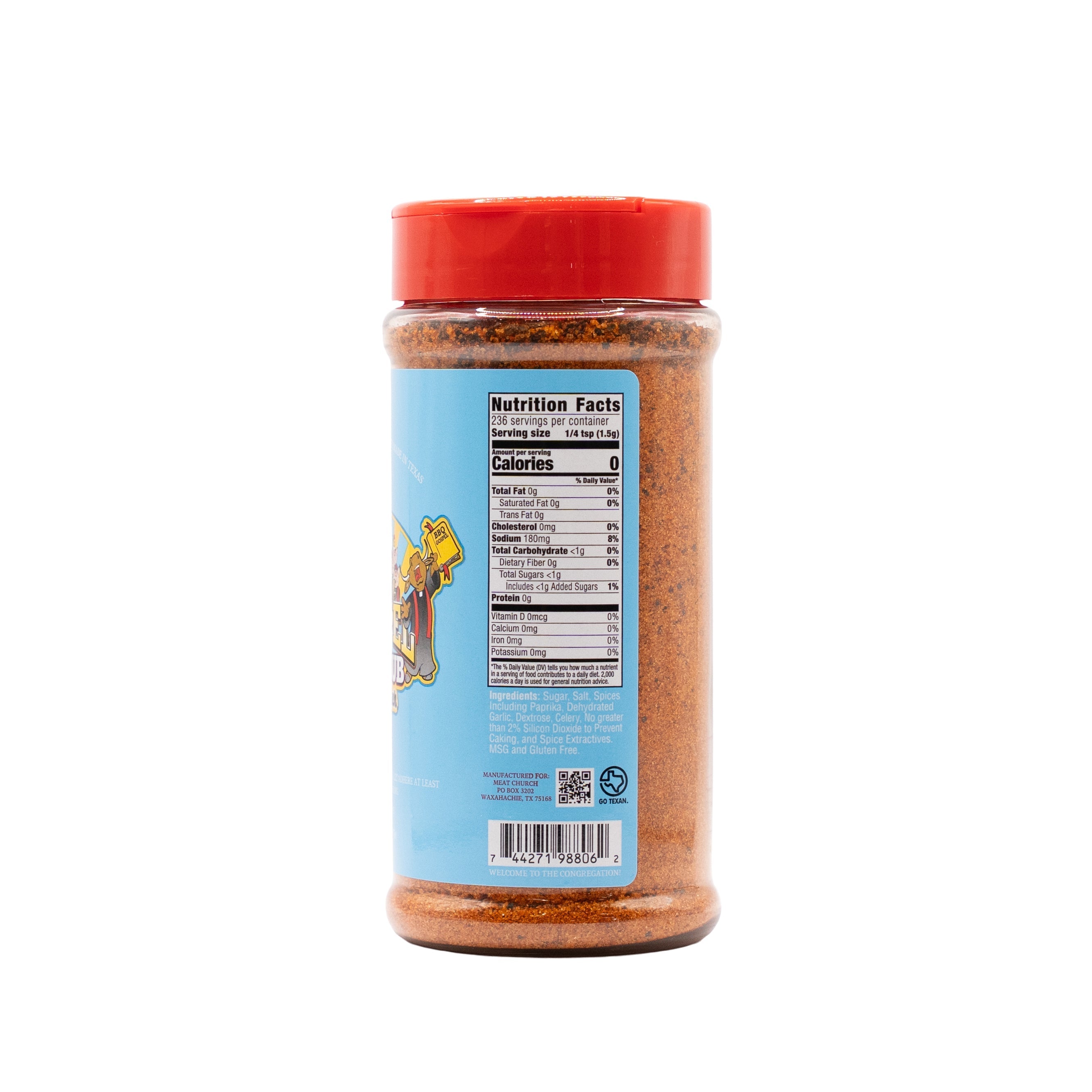 The Holy Gospel BBQ Rub